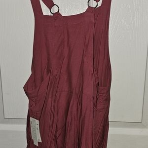 Abound Pink Sleeveless Jumpsuit